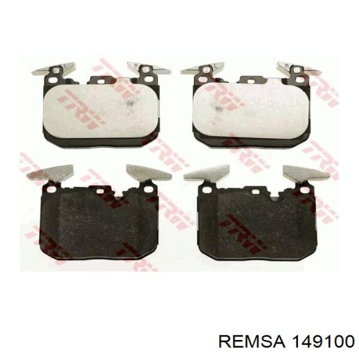 Pastillas freno delanteras Remsa 149100 precio, desde 49,57 EUR