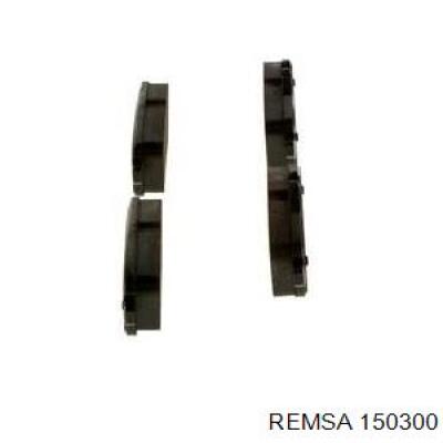Pastillas traseras Remsa 150300