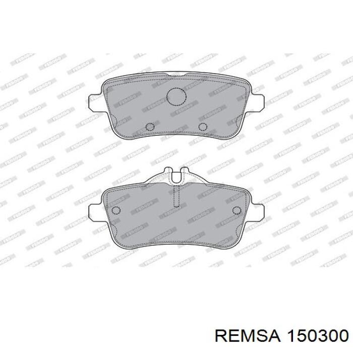 Comprar 150300 Remsa Pastillas de freno traseras