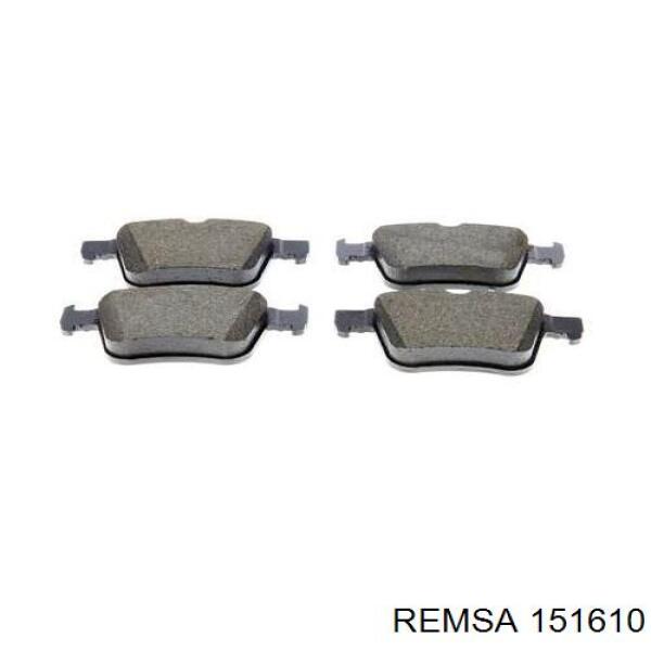 Comprar 151610 Remsa Pastillas de freno traseras