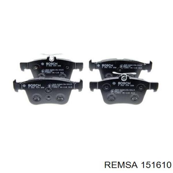 Pastillas traseras de freno Remsa 151610 precio, desde 28,38 EUR