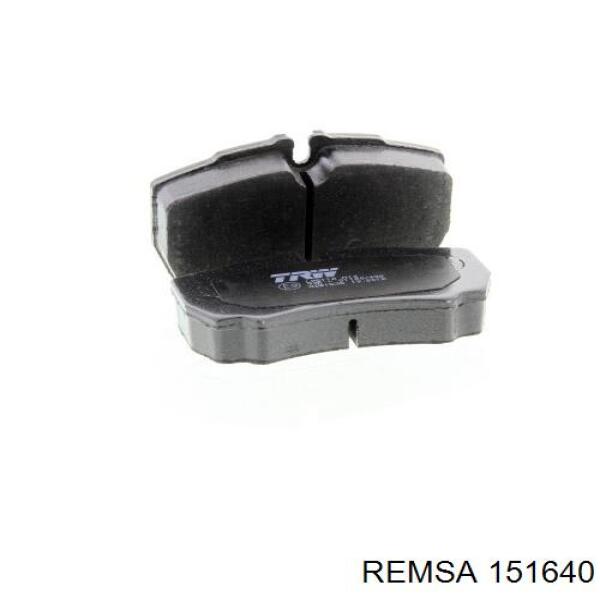 Pastillas traseras Remsa 151640