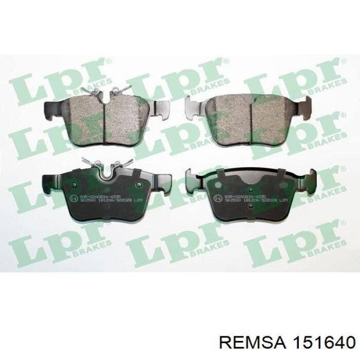 Comprar 151640 Remsa Pastillas de freno traseras
