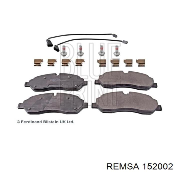 1520.02 Remsa pastillas de freno delanteras