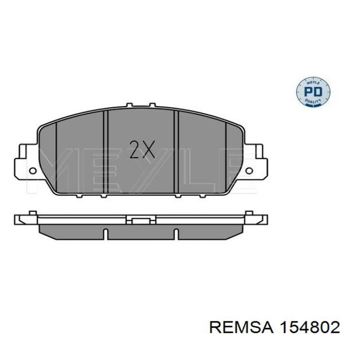 Pastillas freno delanteras Remsa 154802 precio, desde 29,55 EUR