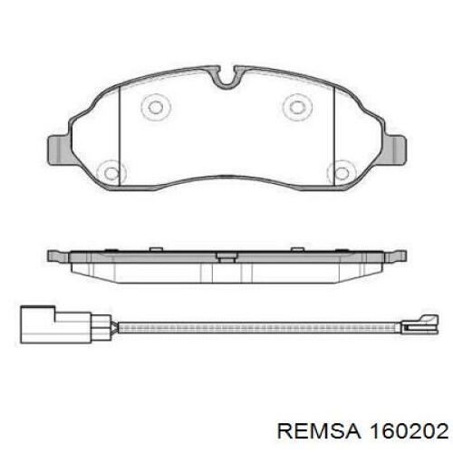Pastillas freno delanteras Remsa 160202 precio, desde 42,74 EUR