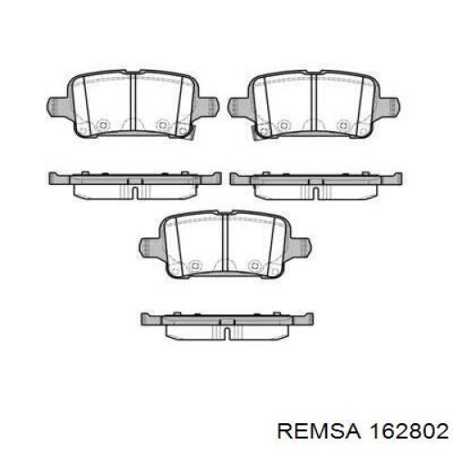 Pastillas traseras de freno Remsa 162802 precio, desde 25,80 EUR