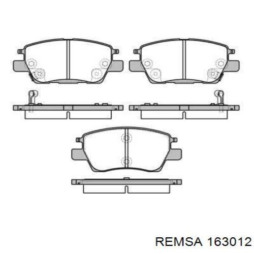 163012 Remsa Pastillas delanteras