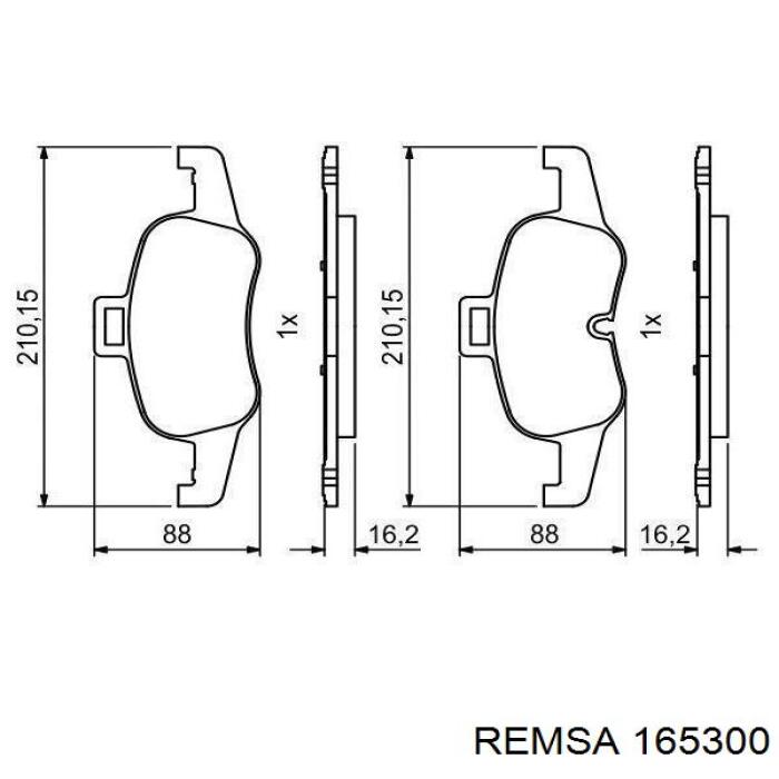 Pastillas de freno 8S0698151 VAG