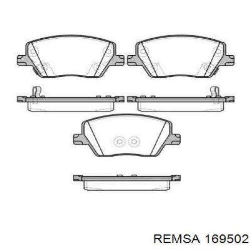 Comprar 169502 Remsa Pastillas delanteras de freno
