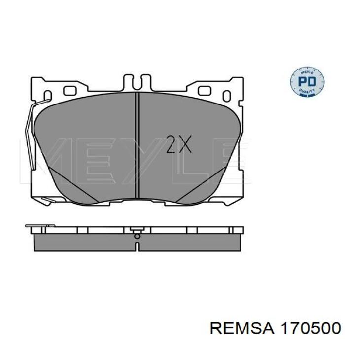 Pastillas freno delanteras Remsa 170500 precio, desde 47,22 EUR