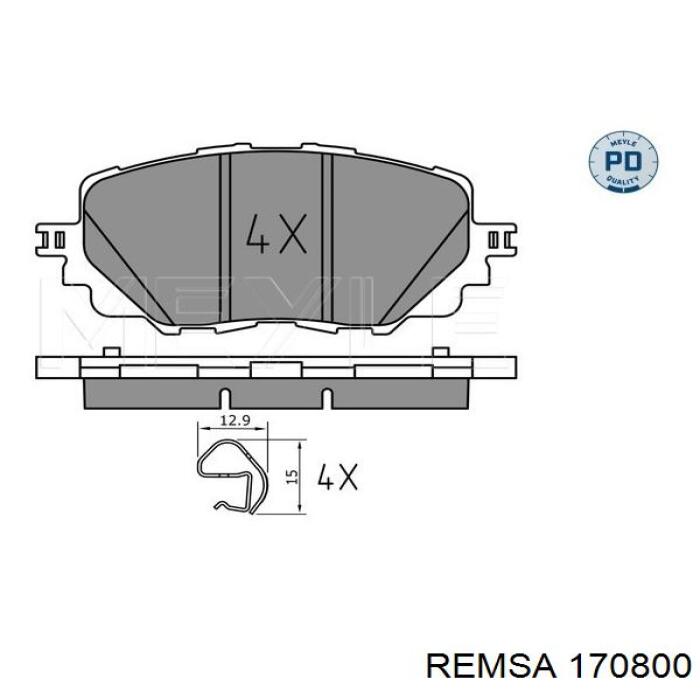 Pastillas de freno delanteras Mazda MX-5 4 ND