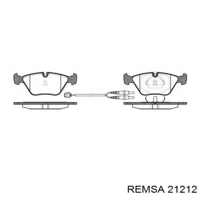 Pastillas de freno delanteras Mazda 323 BA