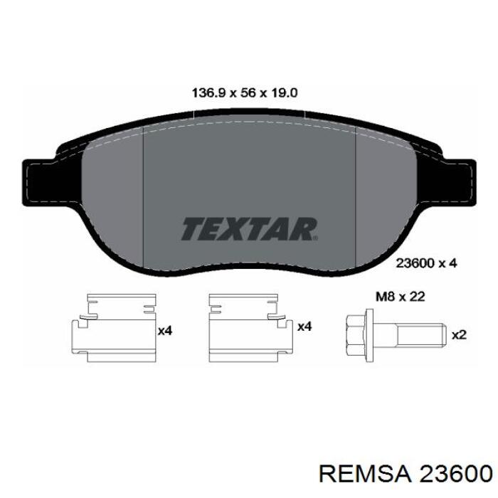 Pastillas de freno delanteras Nissan Terrano 1 WD21