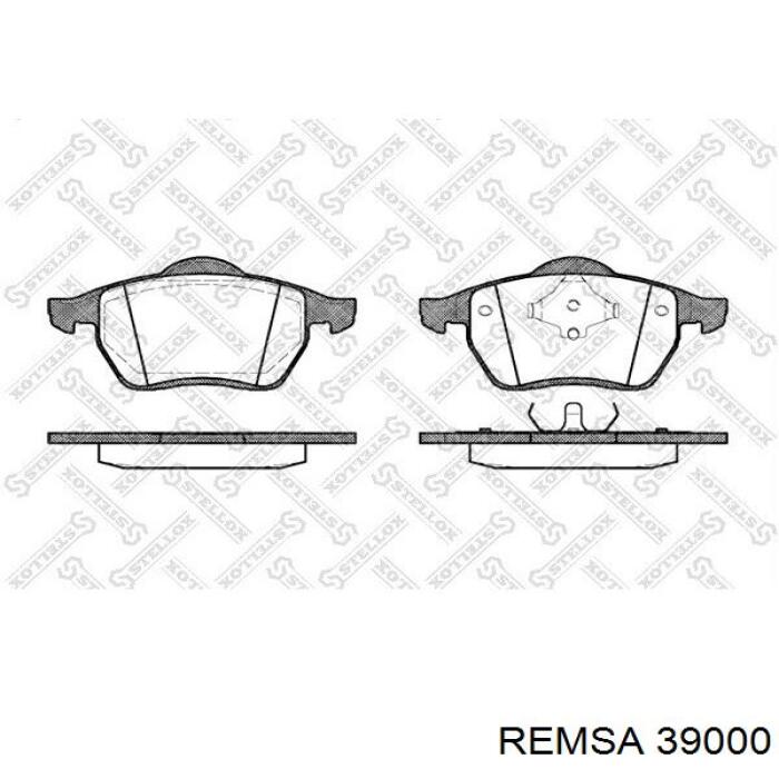 39000 Remsa pastillas de freno delanteras