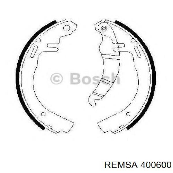 650100SX Stellox zapatas de frenos de tambor traseras