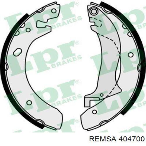 404700 Remsa zapatas de frenos de tambor traseras