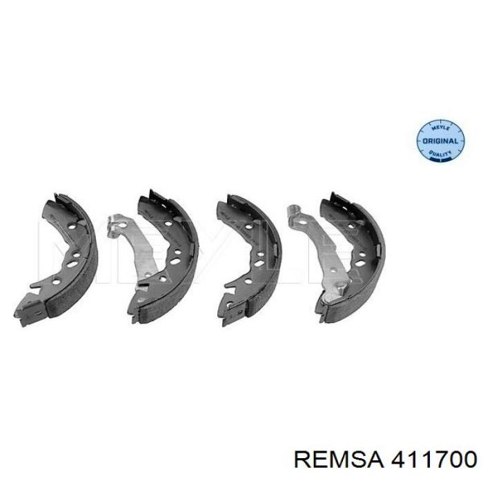 411700 Remsa zapatas de frenos de tambor traseras