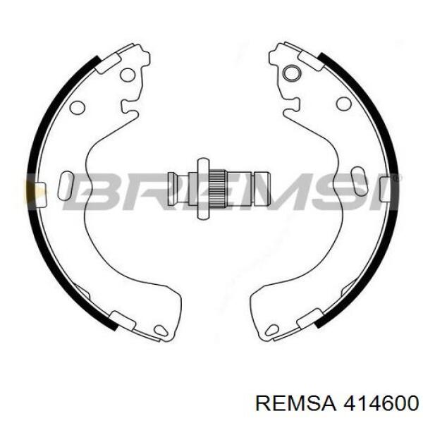 414600 Remsa zapatas de frenos de tambor traseras