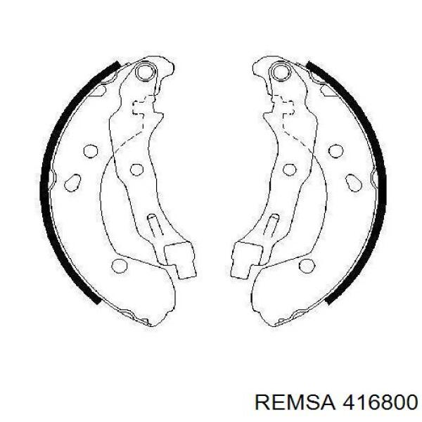 Zapatas de freno de tambor traseras Remsa 416800 precio, desde 31,36 EUR
