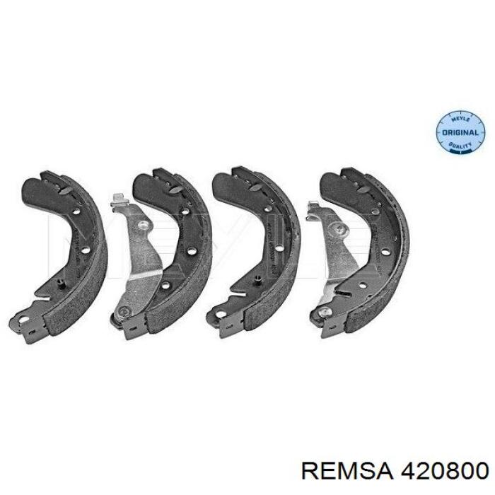 420800 Remsa zapatas de frenos de tambor traseras