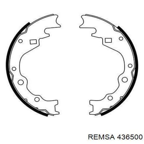 4365.00 Remsa zapatas de frenos de tambor traseras