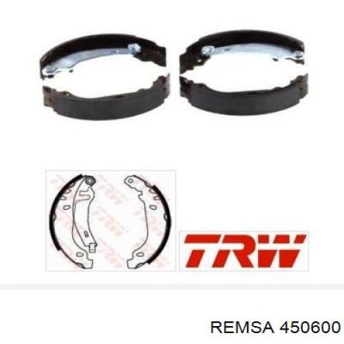 450600 Remsa Zapatas de freno de tambor traseras