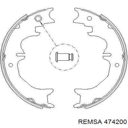 Zapatas de freno de mano Remsa 474200 precio, desde 33,37 EUR