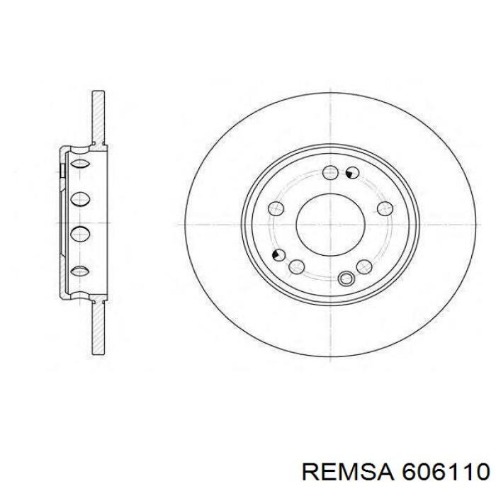 Freno de disco delantero Opel Astra 51, 52, F35, M35