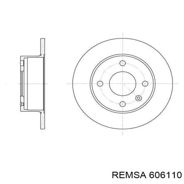 Freno de disco delantero Opel Astra 51, 52, F35, M35