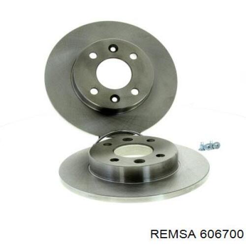 Disco de freno delantero Remsa 606700