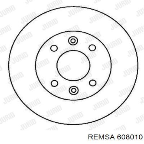 Freno de disco delantero REMSA 608010