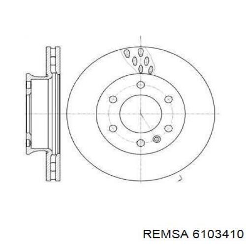 Frenos delanteros Remsa 6103410 precio, desde 63,89 EUR