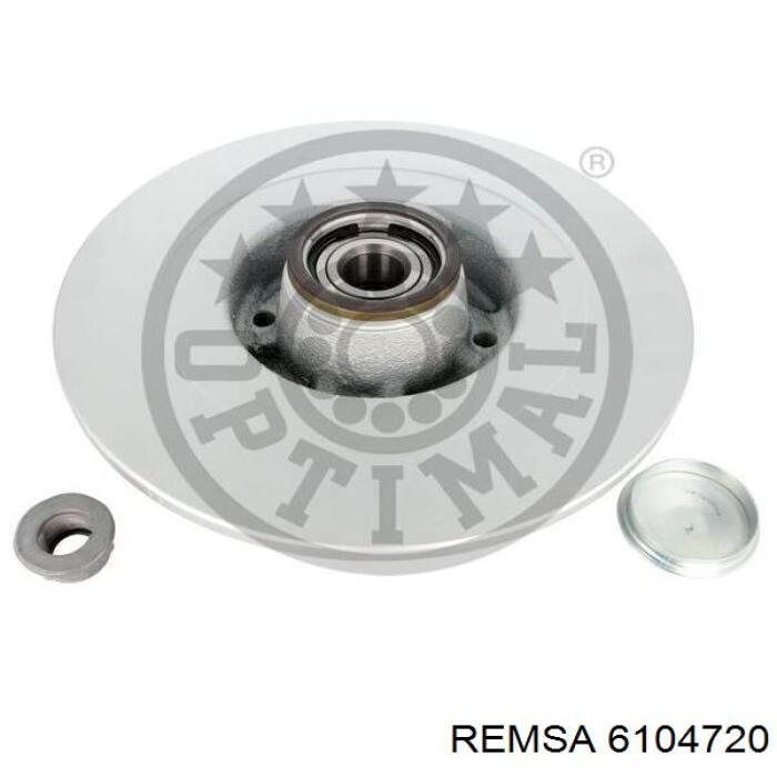 Comprar 6104720 Remsa Disco de freno trasero