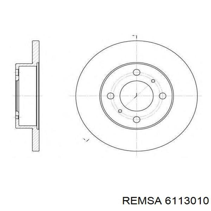 Frenos delanteros Remsa 6113010 precio, desde 37,24 EUR