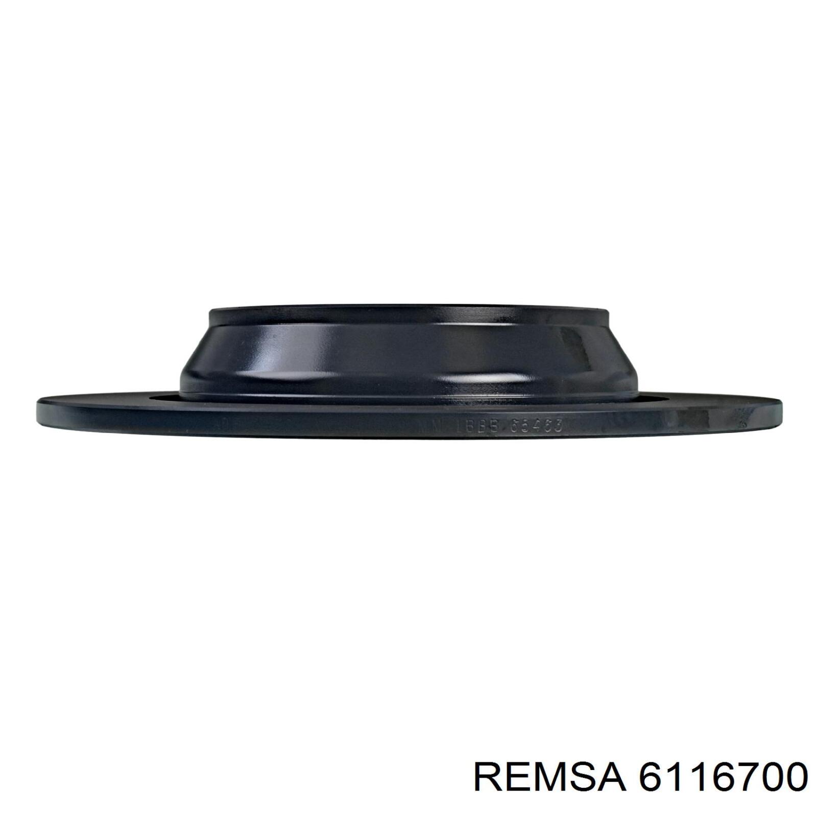Frenos traseros Remsa 6116700