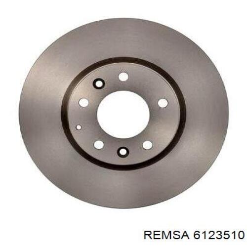 Disco de freno delantero Remsa 6123510