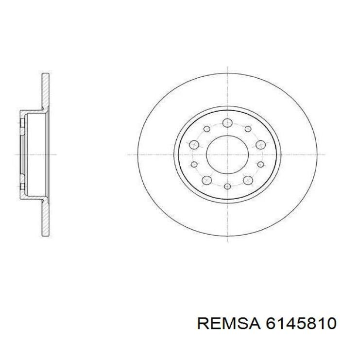 Frenos delanteros Remsa 6145810 precio, desde 58,94 EUR