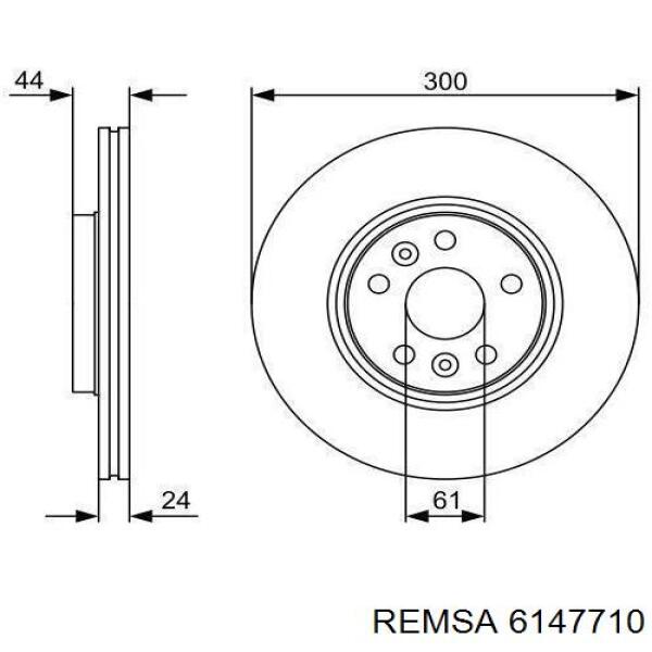 8660003956 Renault (RVI) Discos