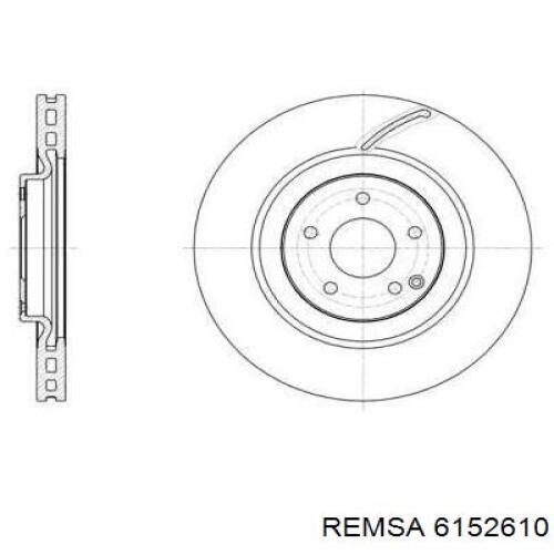 61526.10 Remsa freno de disco delantero