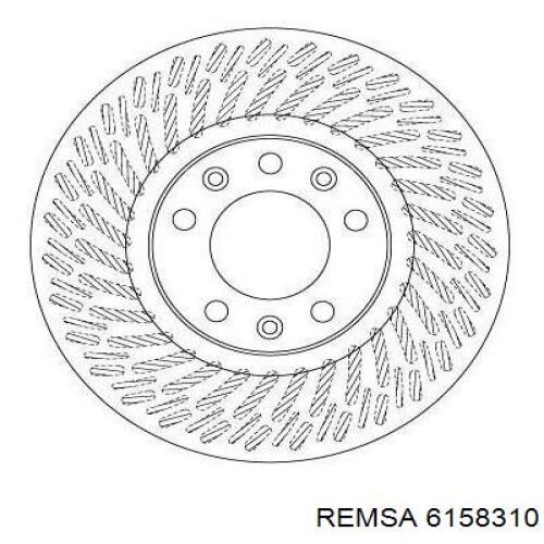 Frenos delanteros Remsa 6158310 precio, desde 51,26 EUR