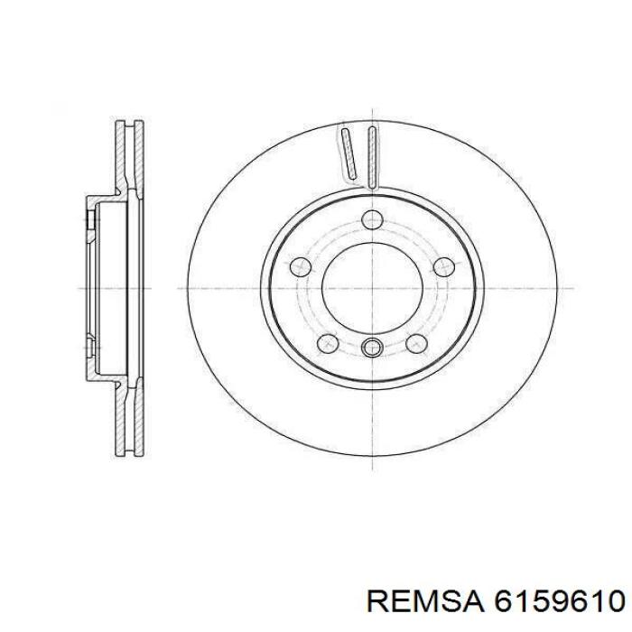 Frenos delanteros Remsa 6159610 precio, desde 59,96 EUR