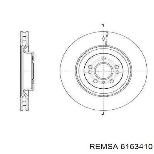 61634.10 Remsa freno de disco delantero