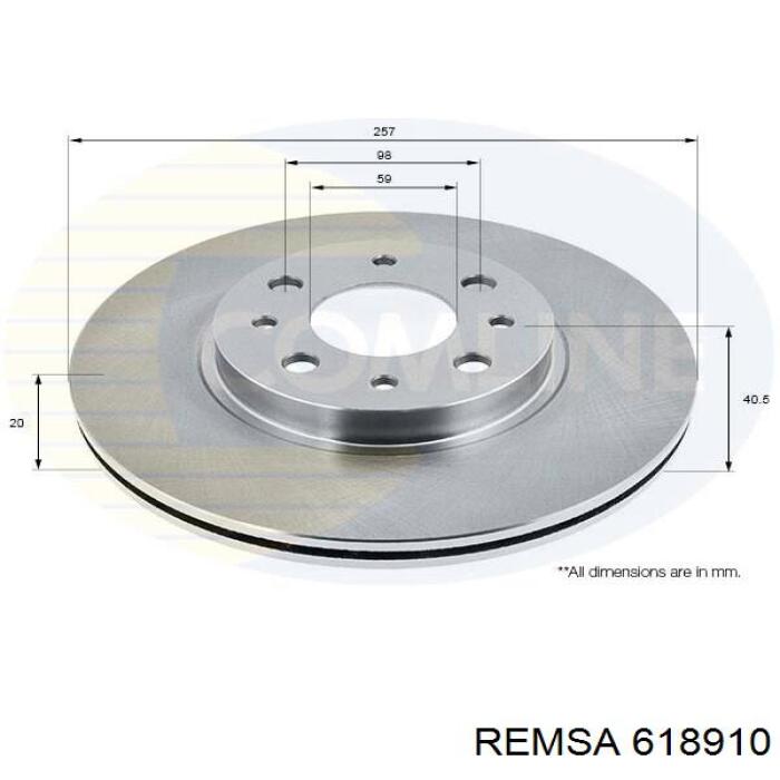 Frenos delanteros Remsa 618910 precio, desde 26,57 EUR