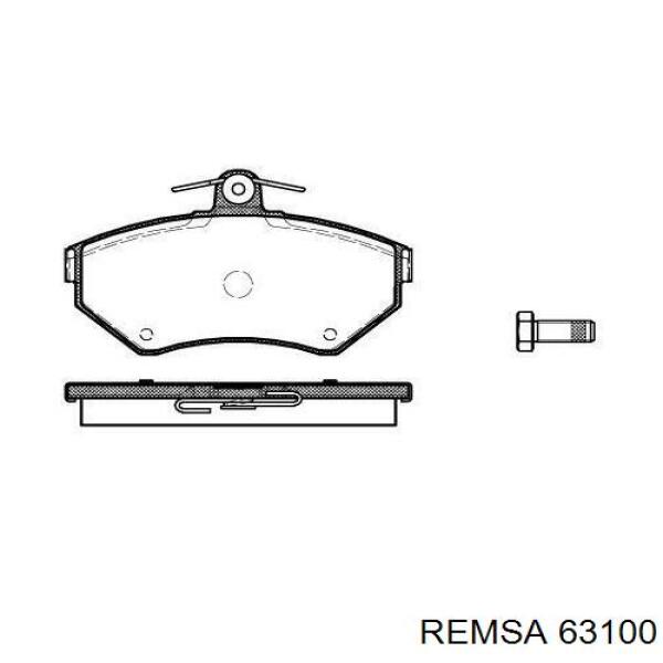 Pastillas de freno delanteras Seat Ibiza 2 6K1