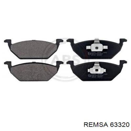 Pastillas de freno delanteras Seat Ibiza 5 KJ1, KJG