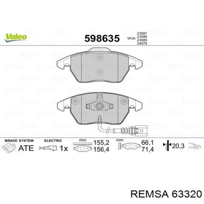 Pastillas de freno delanteras Seat Ibiza 5 KJ1, KJG