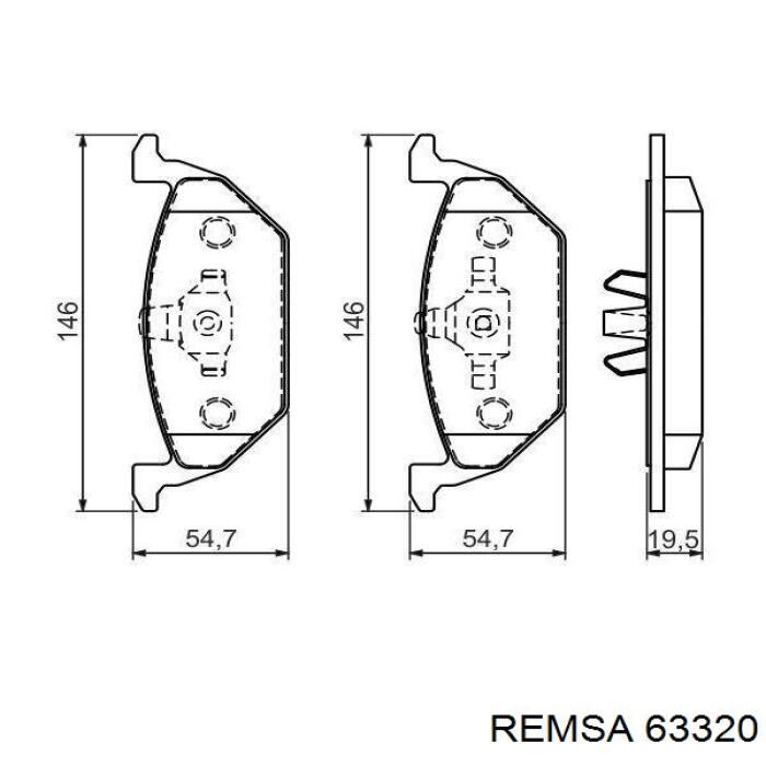 Pastillas de freno delanteras Seat Ibiza 5 KJ1, KJG