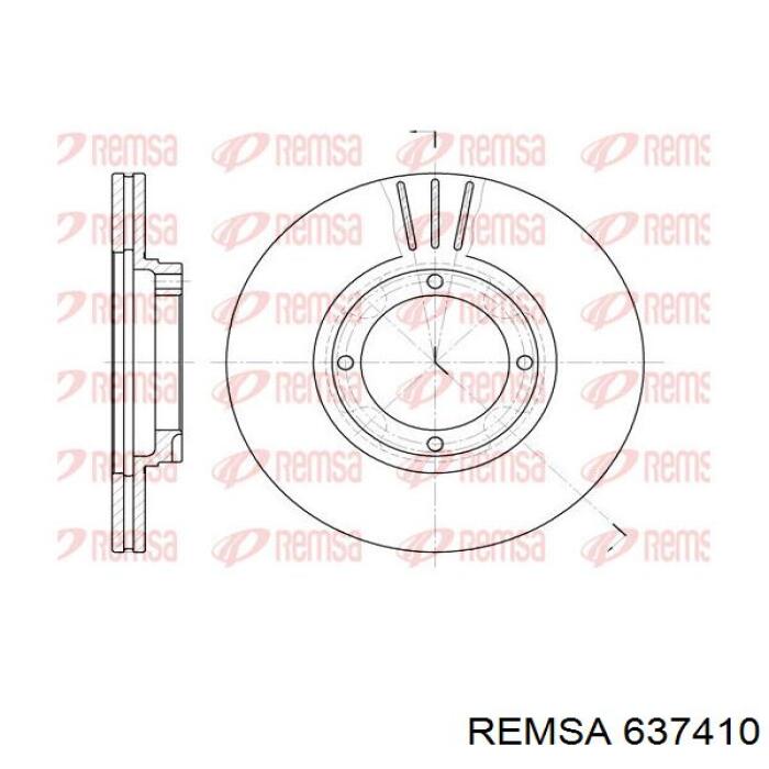 Freno de disco delantero Hyundai Accent 1