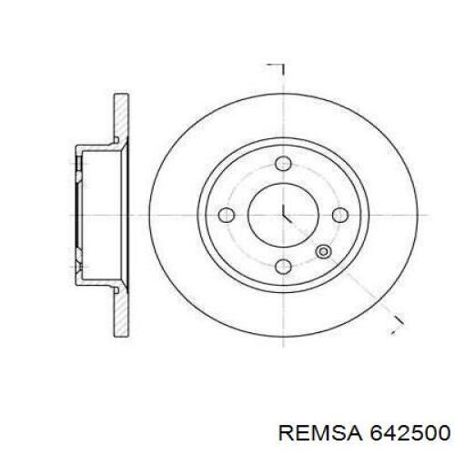 Frenos delanteros Remsa 642500 precio, desde 23,35 EUR